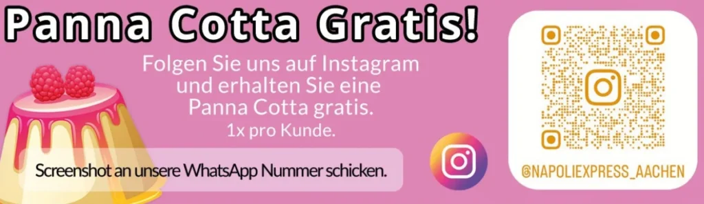 Panna Cotta Gratis - Napoli Express Aachen